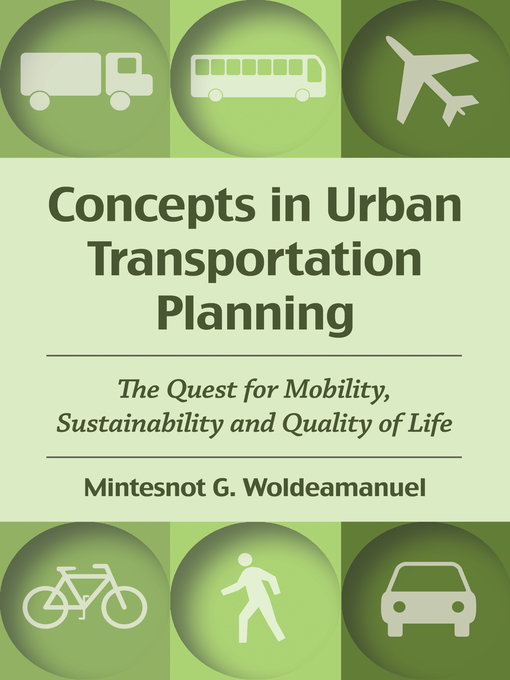 Cover image for Concepts in Urban Transportation Planning